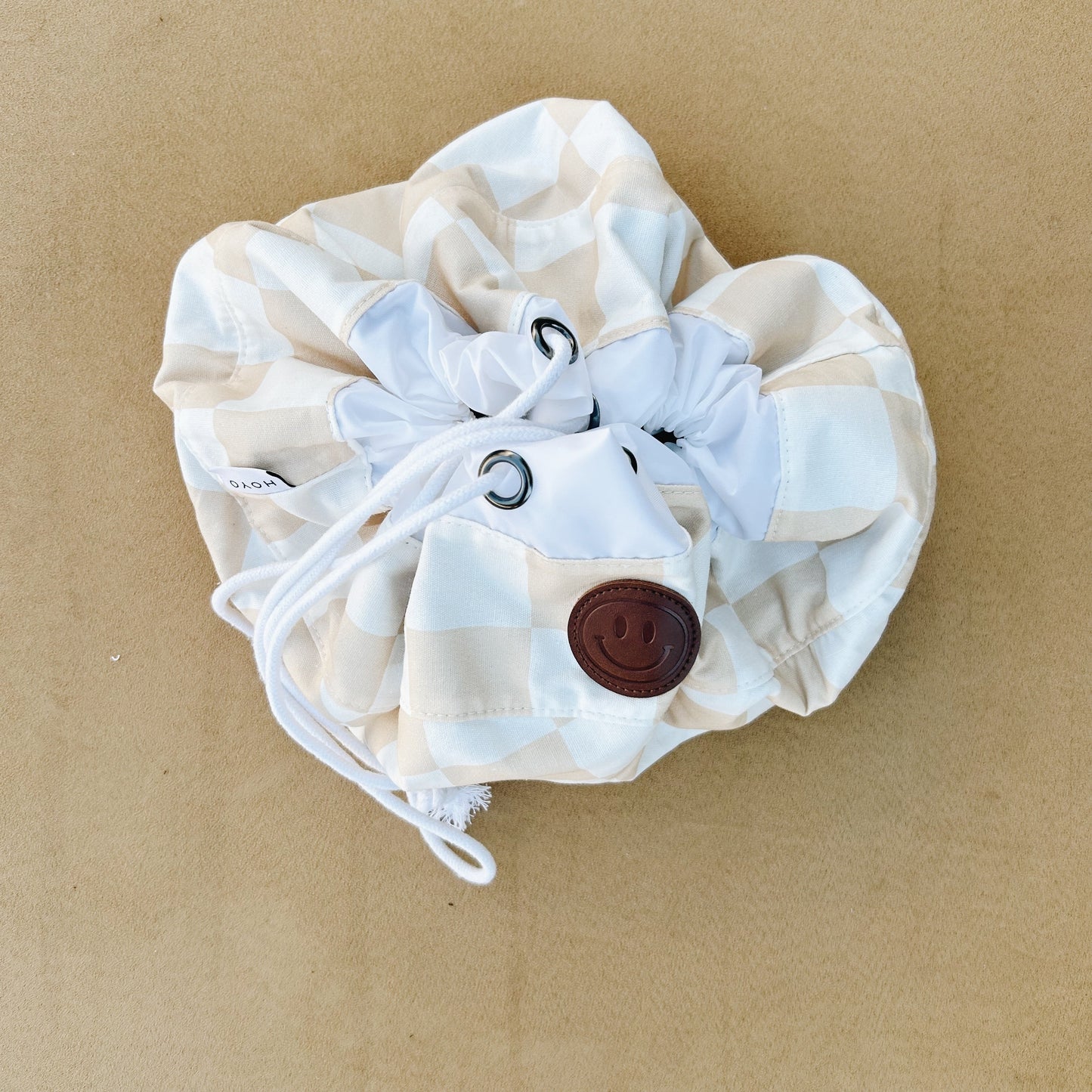 The Cinch (check/olive) - Chickadees Wooden Toys