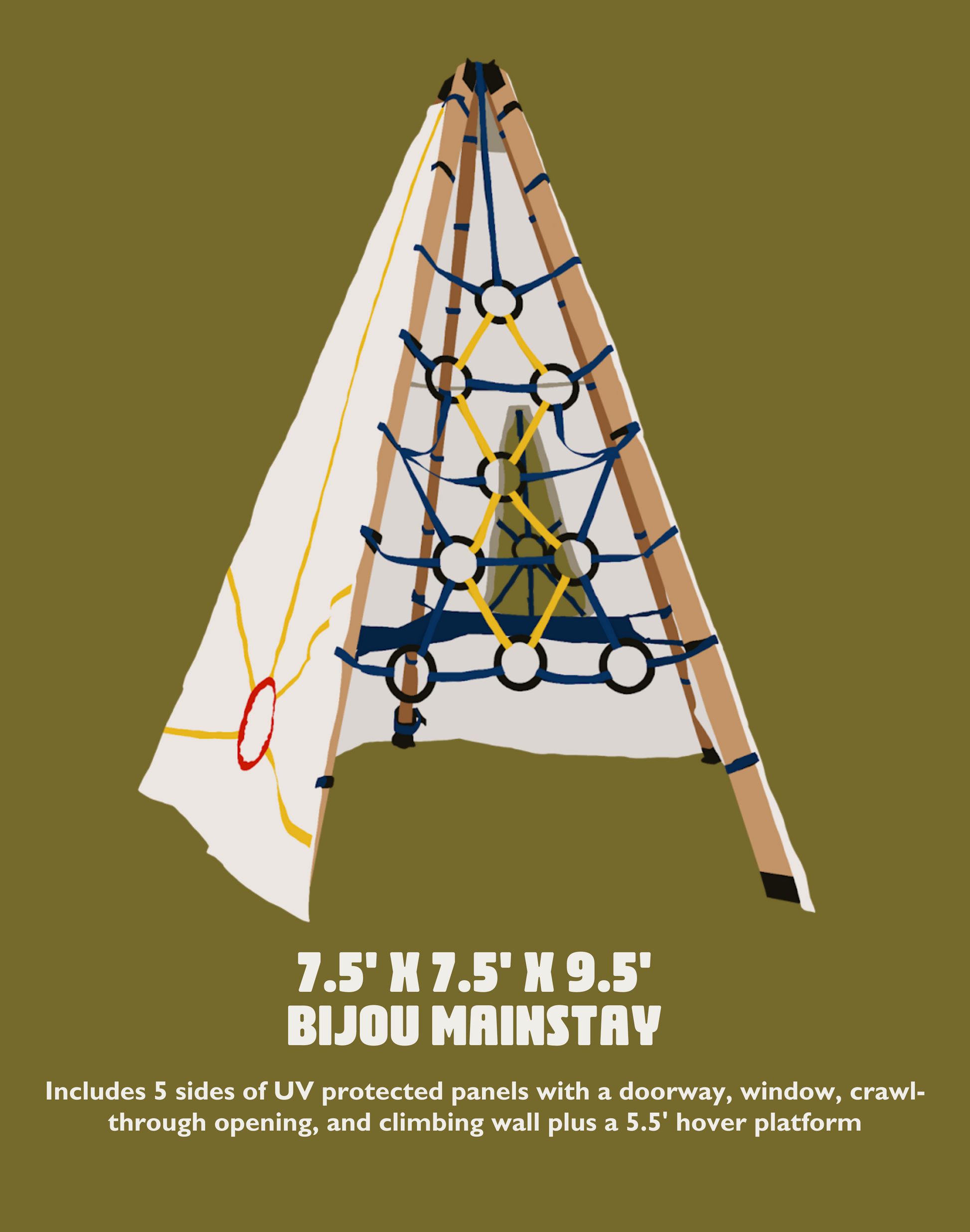 Bijou Build Mainstay - Chickadees Wooden Toys