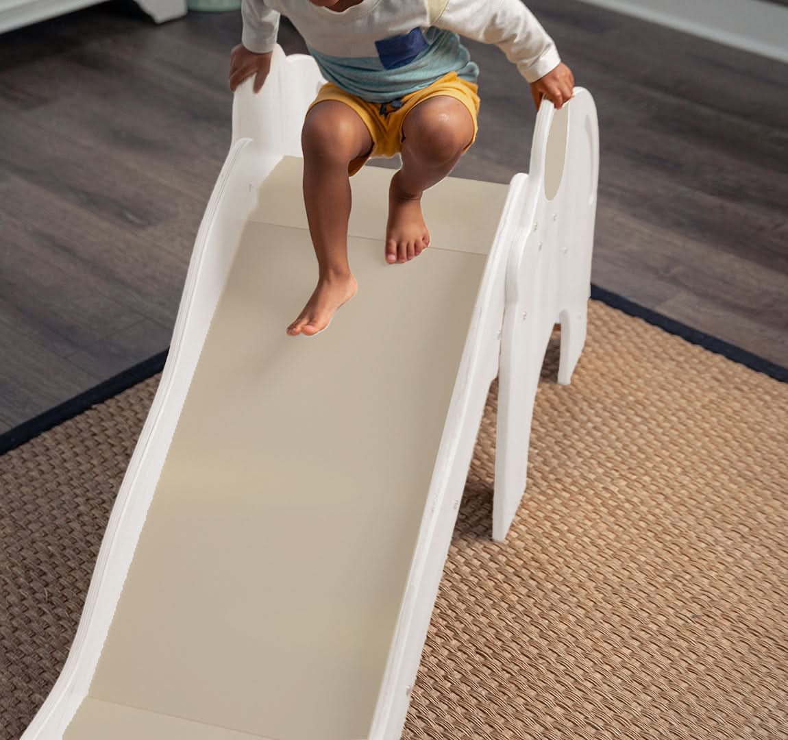 Nima- Elephant Slide - Chickadees Wooden Toys