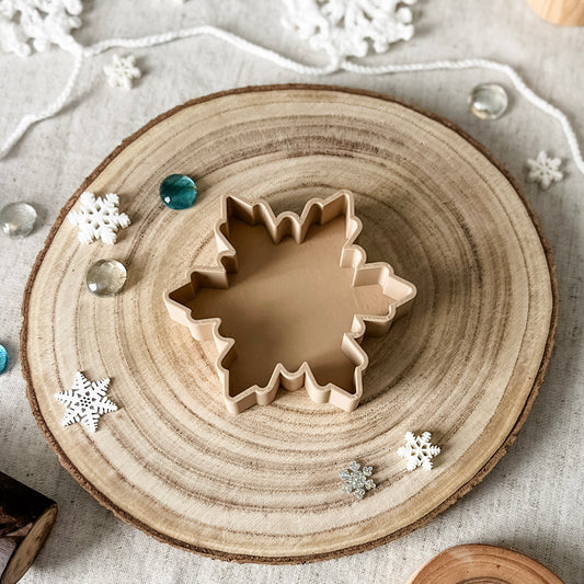 Snowflake Eco Mould - Chickadees Wooden Toys