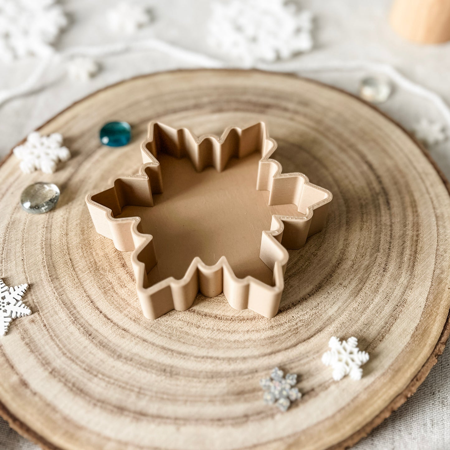 Snowflake Eco Mould - Chickadees Wooden Toys