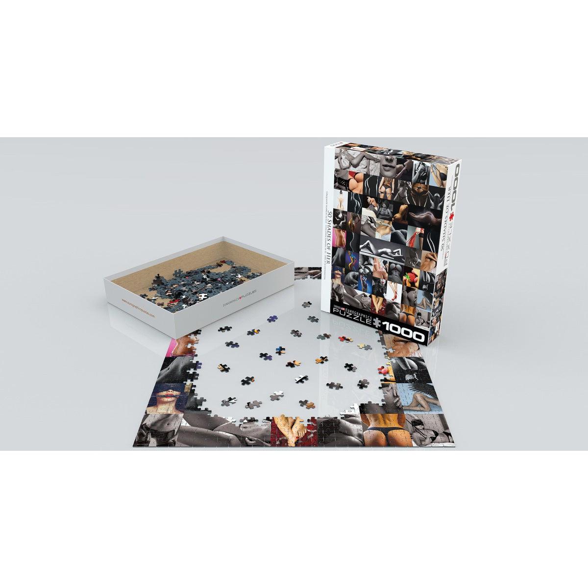 50 Shades of Her 1000 Piece Jigsaw Puzzle Eurographics