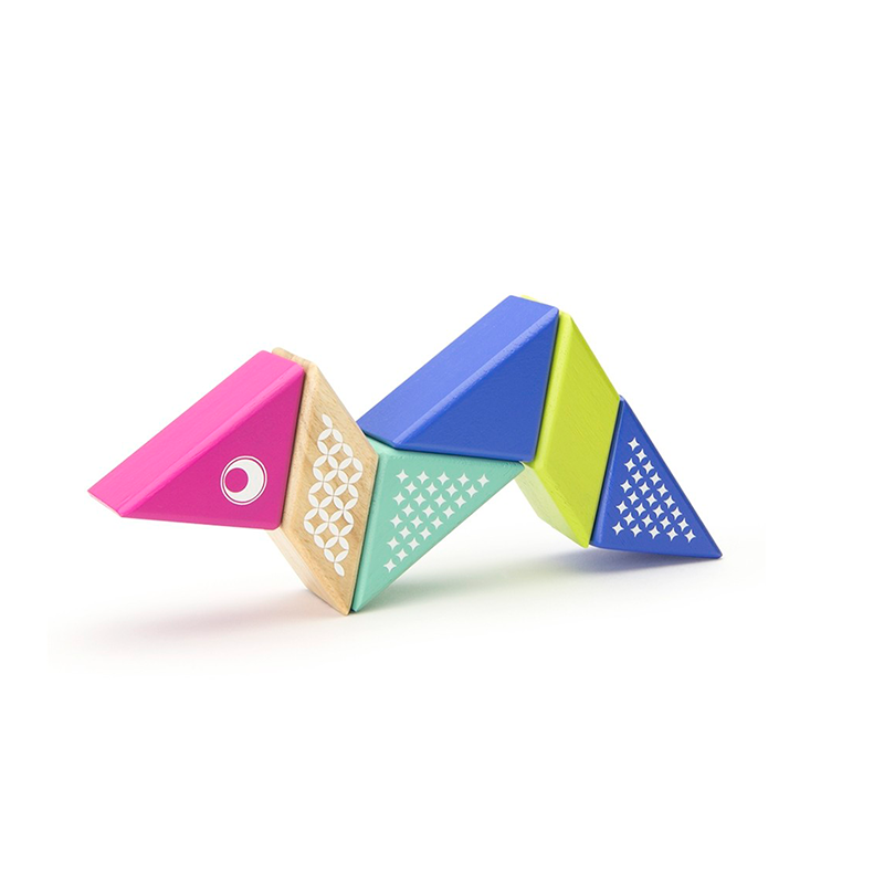 Travel Pals - Hummingbird <br>Magnetic Wooden Blocks <br>6 pieces - Chickadees Wooden Toys