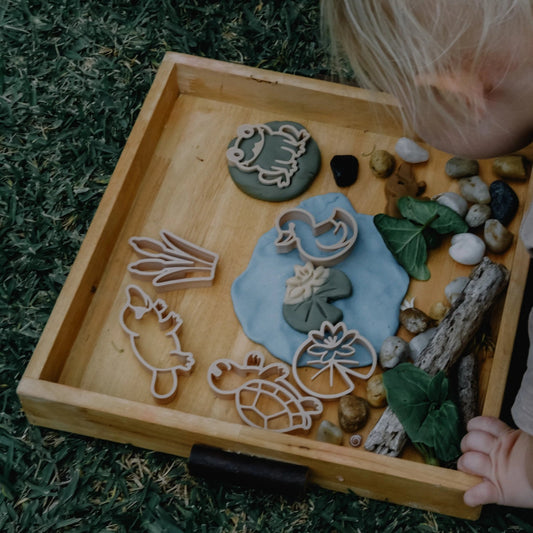Pond Life Eco Cutters - Chickadees Wooden Toys