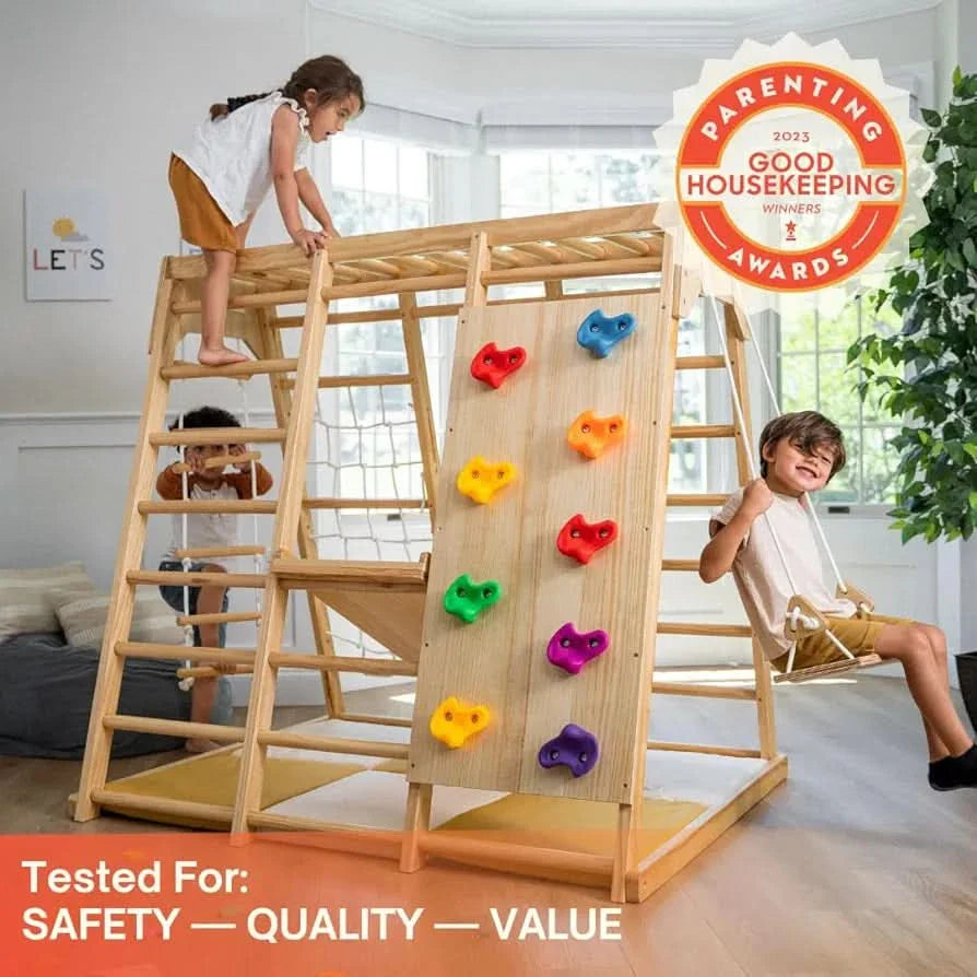 Magnolia - Real Wood 7-in-1 Playset - Chickadees Wooden Toys