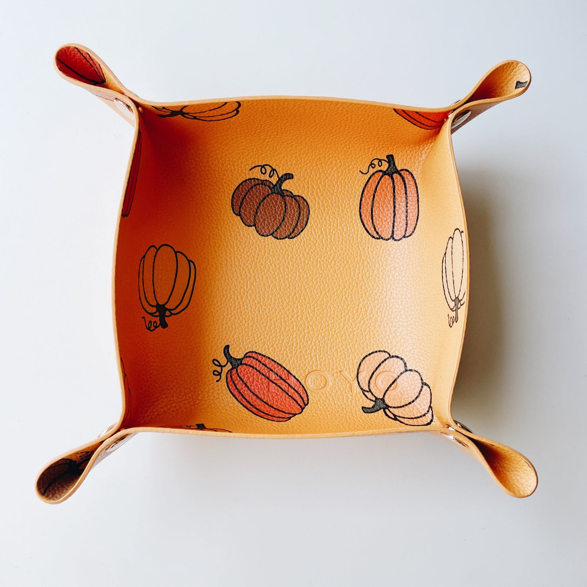 Pumpkin Micro Mat - Chickadees Wooden Toys