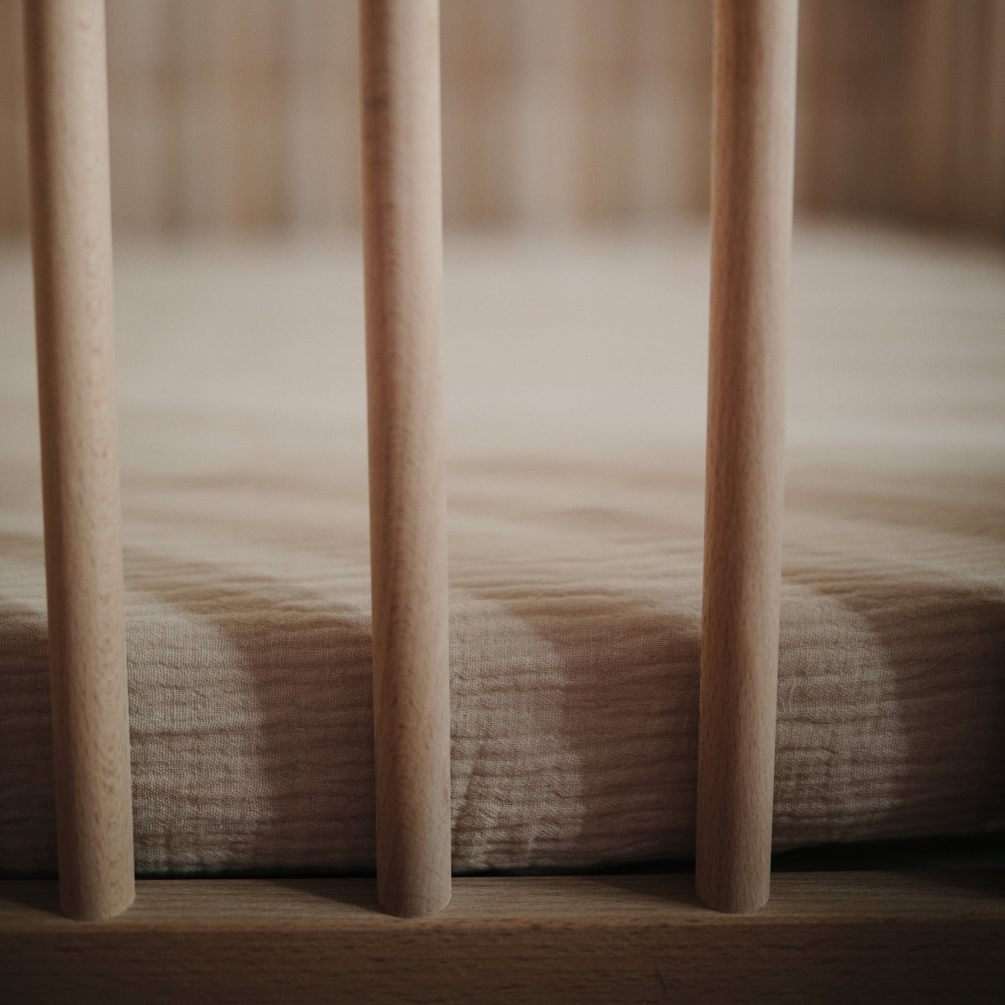 Extra Soft Bassinet Muslin Crib Sheet - Chickadees Wooden Toys