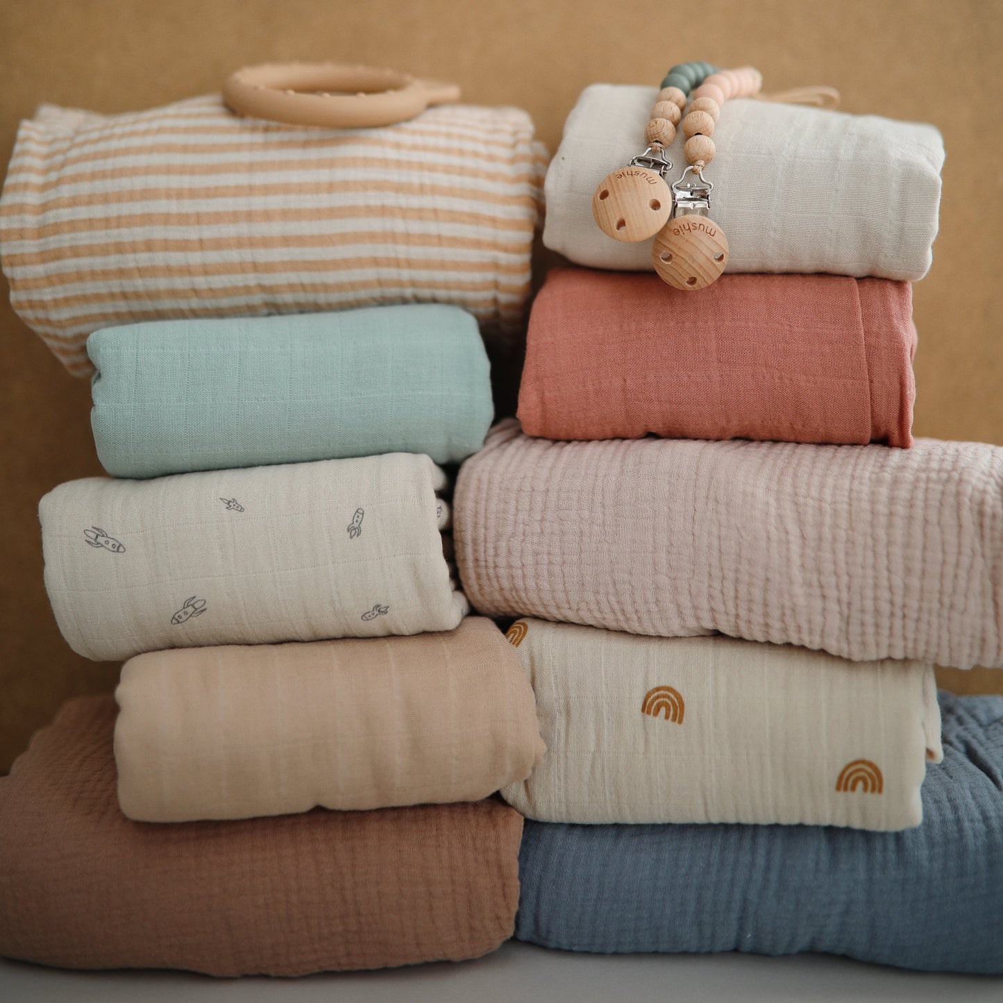 Extra Soft Bassinet Muslin Crib Sheet - Chickadees Wooden Toys
