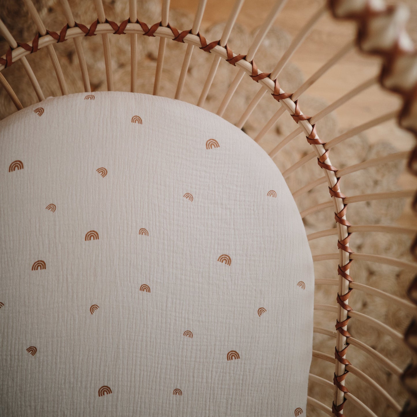 Extra Soft Muslin Crib Sheet - Chickadees Wooden Toys