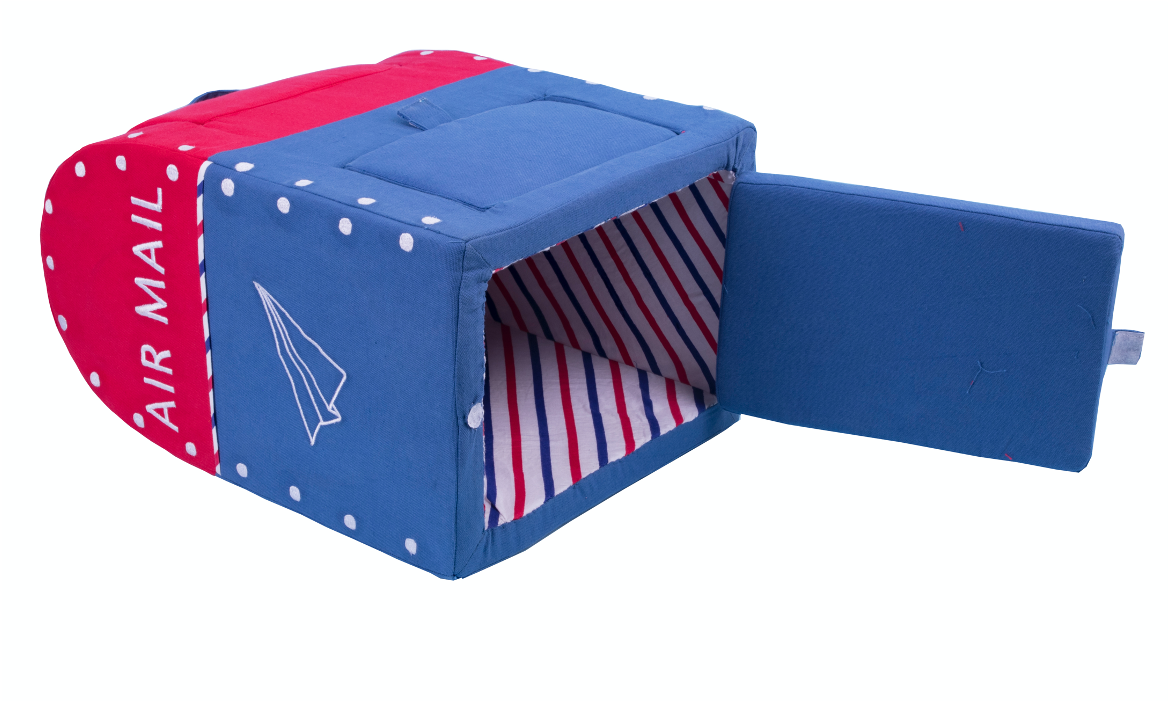 Plush "Air Mail" Post Box - Chickadees Wooden Toys