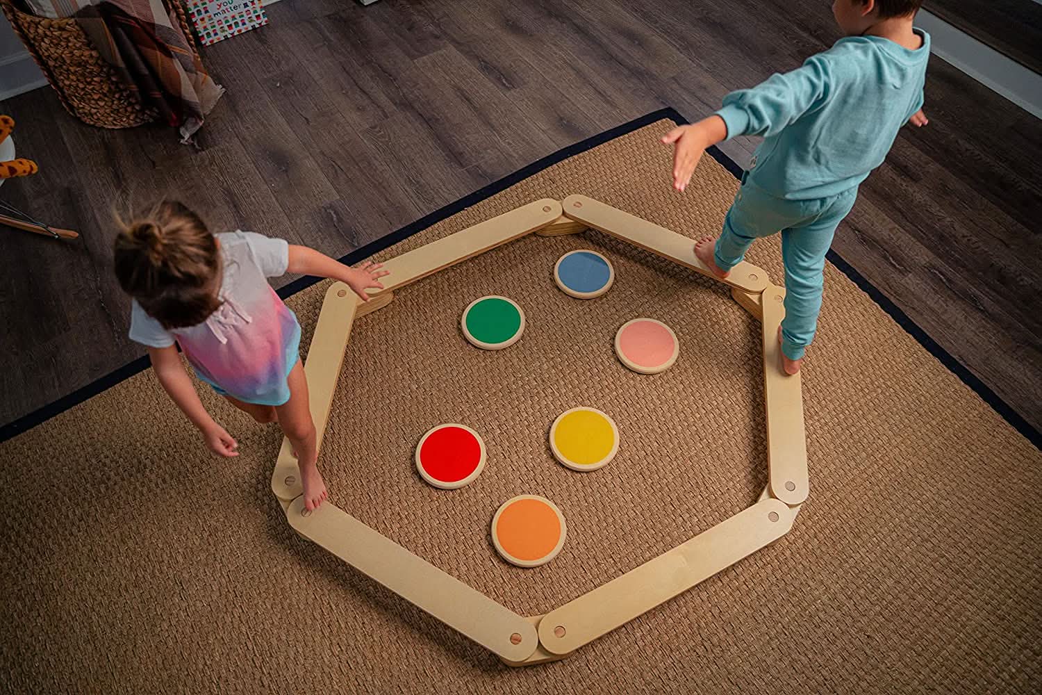 Majesty - Balance Beam Stepping Stones - Chickadees Wooden Toys