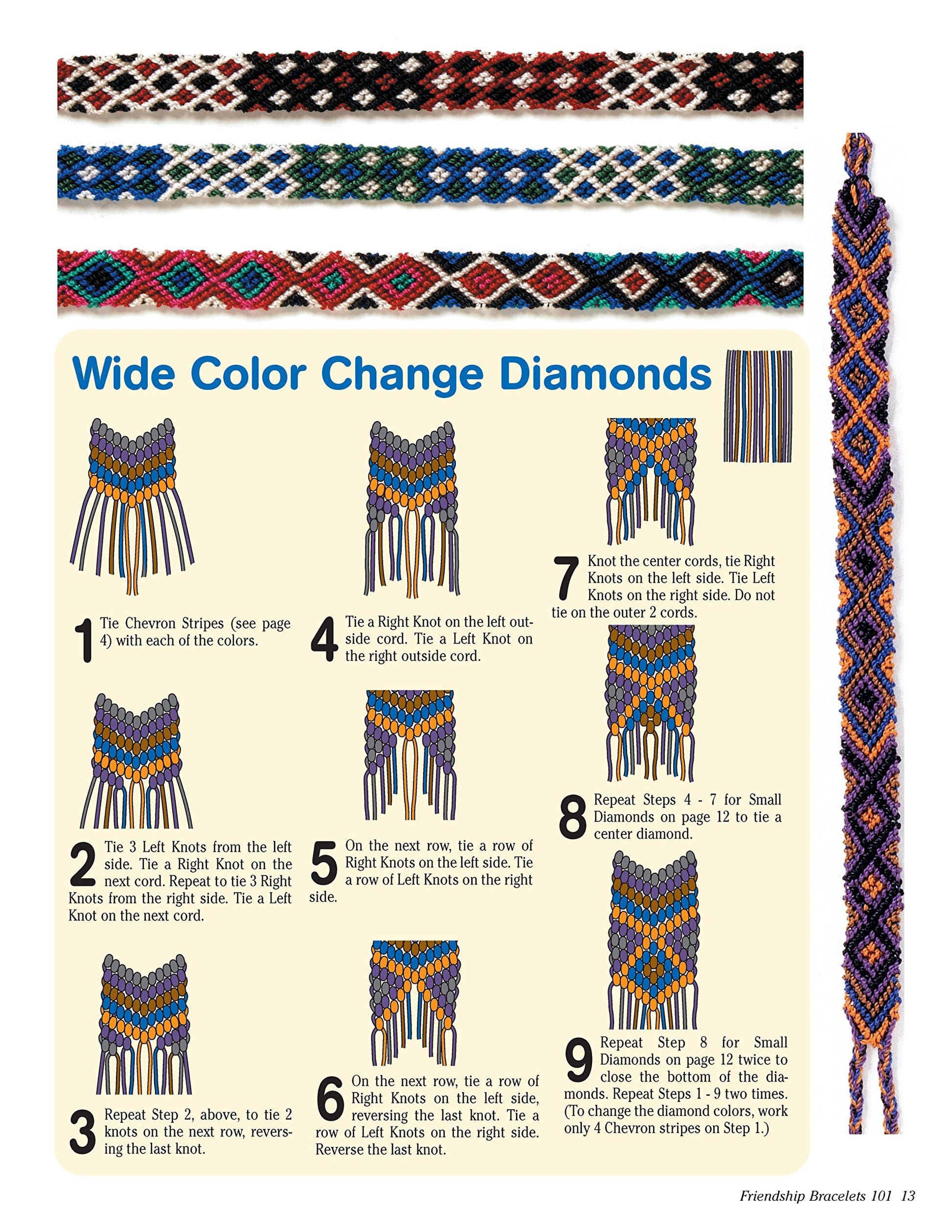 Friendship Bracelets 101: Fun to Make, Wear, and Share! (Spiral Bound) - Chickadees Wooden Toys