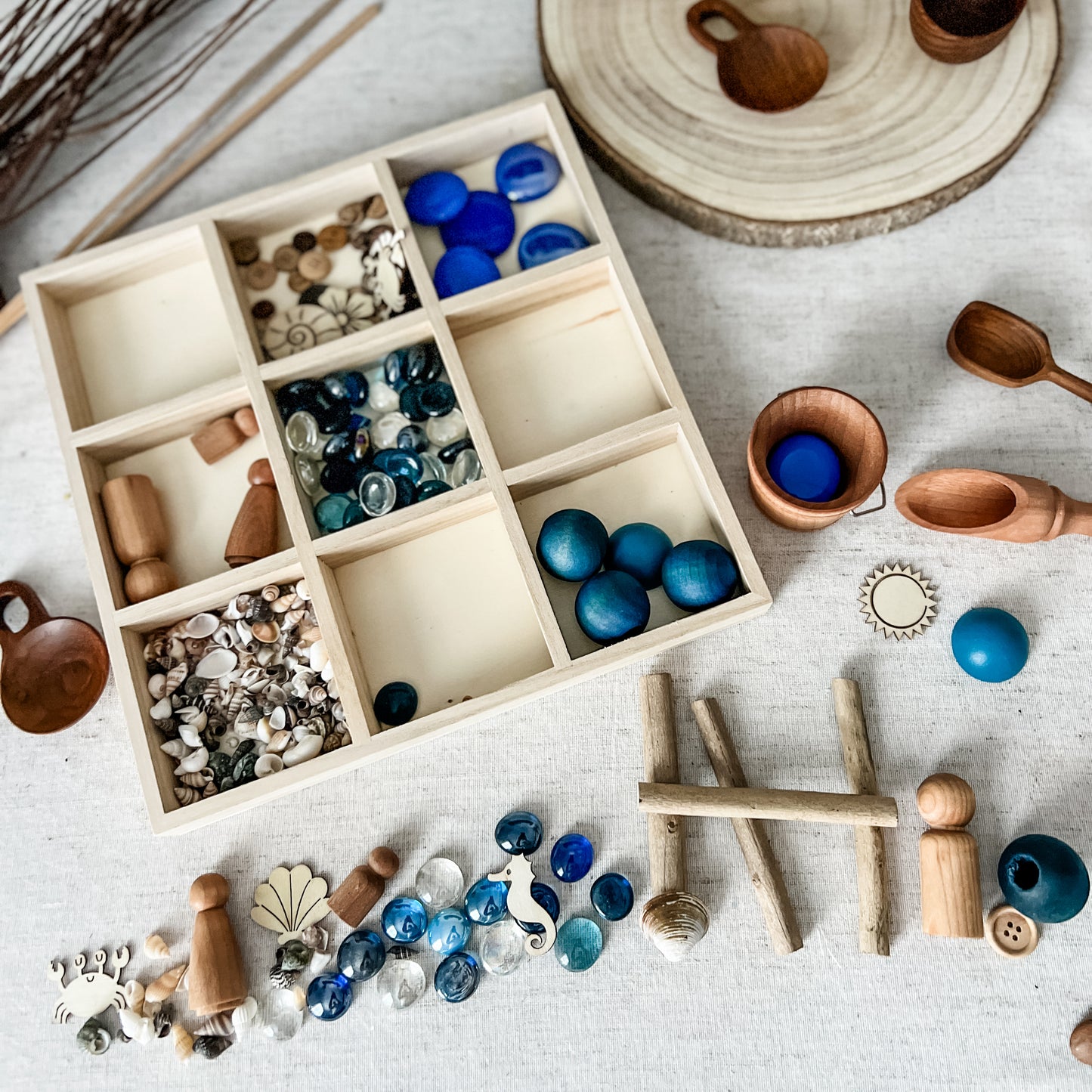 Large Seashore Tinker Tray