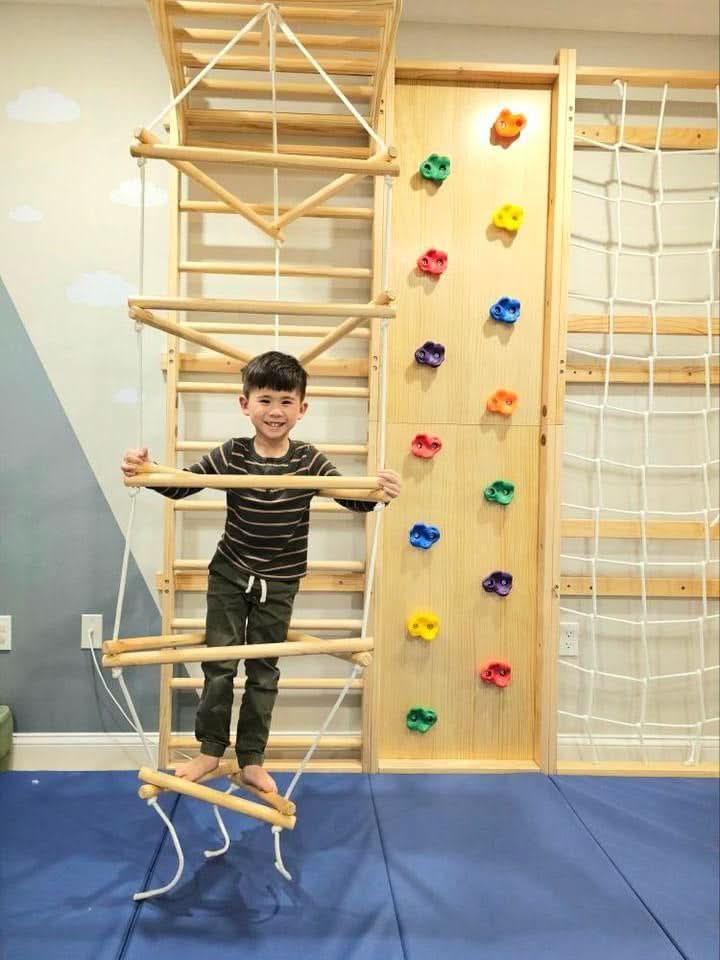 Ladder Attachment for Walnut, Neem & Betula – Wooden Climbing Add-On - Chickadees Wooden Toys