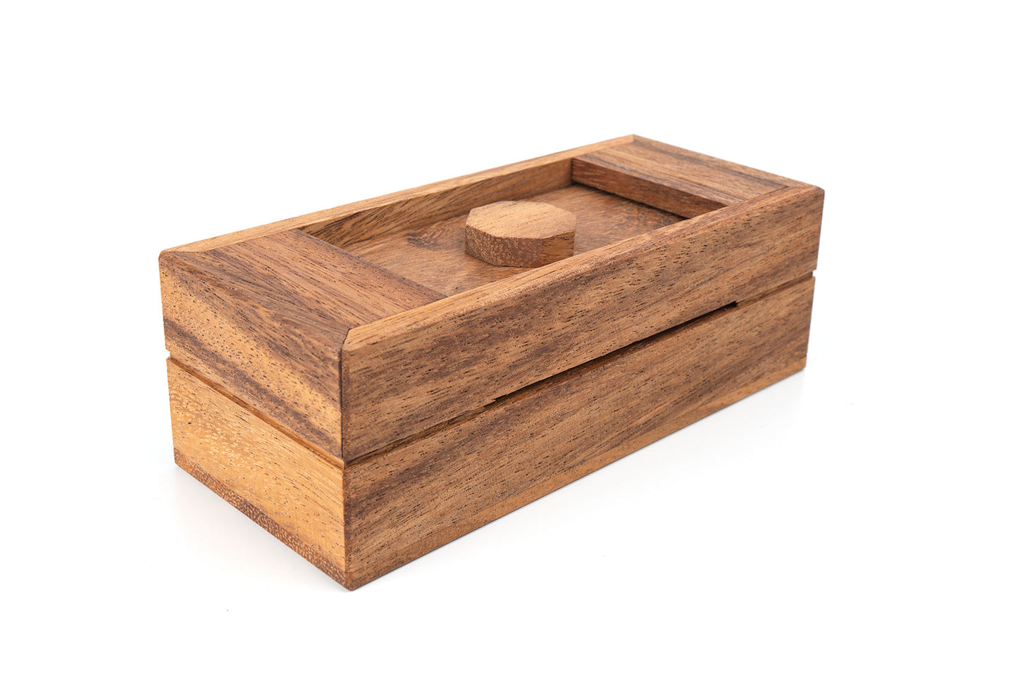 Puzzle Box Bank - Money Puzzle Box - Chickadees Wooden Toys
