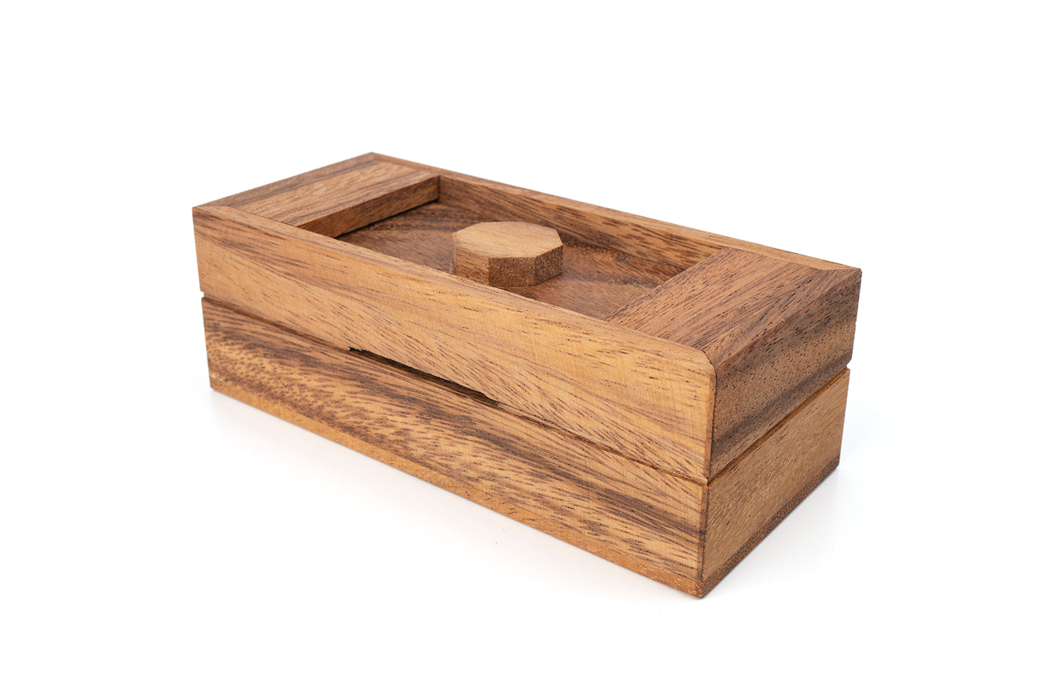 Puzzle Box Bank - Money Puzzle Box - Chickadees Wooden Toys