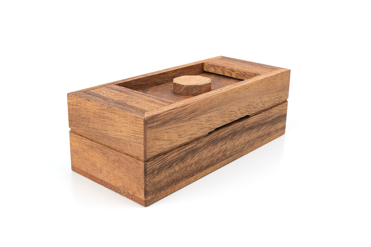 Puzzle Box Bank - Money Puzzle Box - Chickadees Wooden Toys