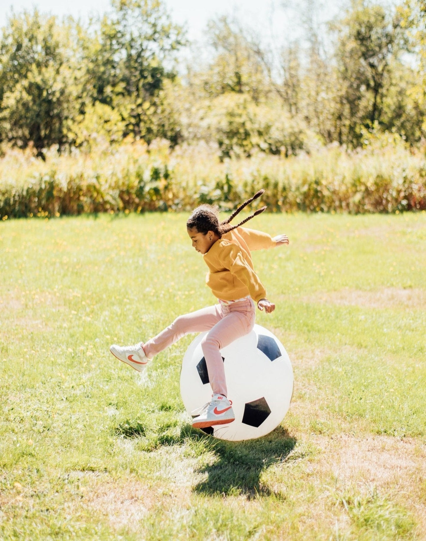 XL Ultimate Bounce Soccer Ball - Chickadees Wooden Toys