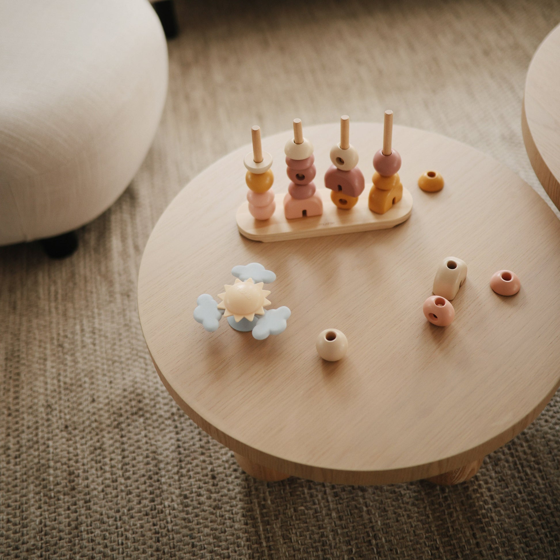 Wooden Multi Shape Stacker - Chickadees Wooden Toys