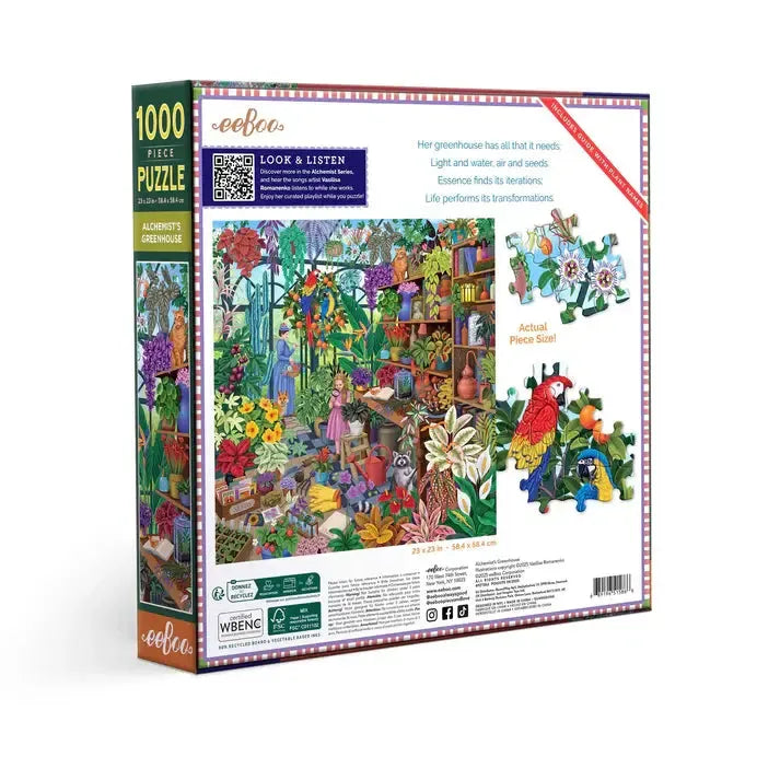 Alchemist's Greenhouse 1000 Piece Jigsaw Puzzle eeBoo