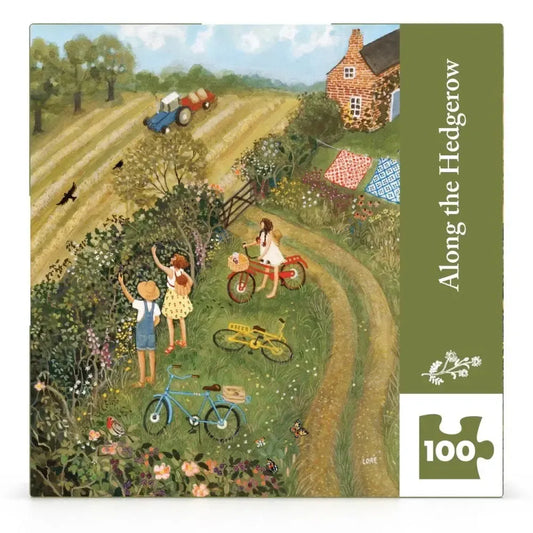 Along the Hedgerow 100 Piece Mini Jigsaw Puzzle NYPC