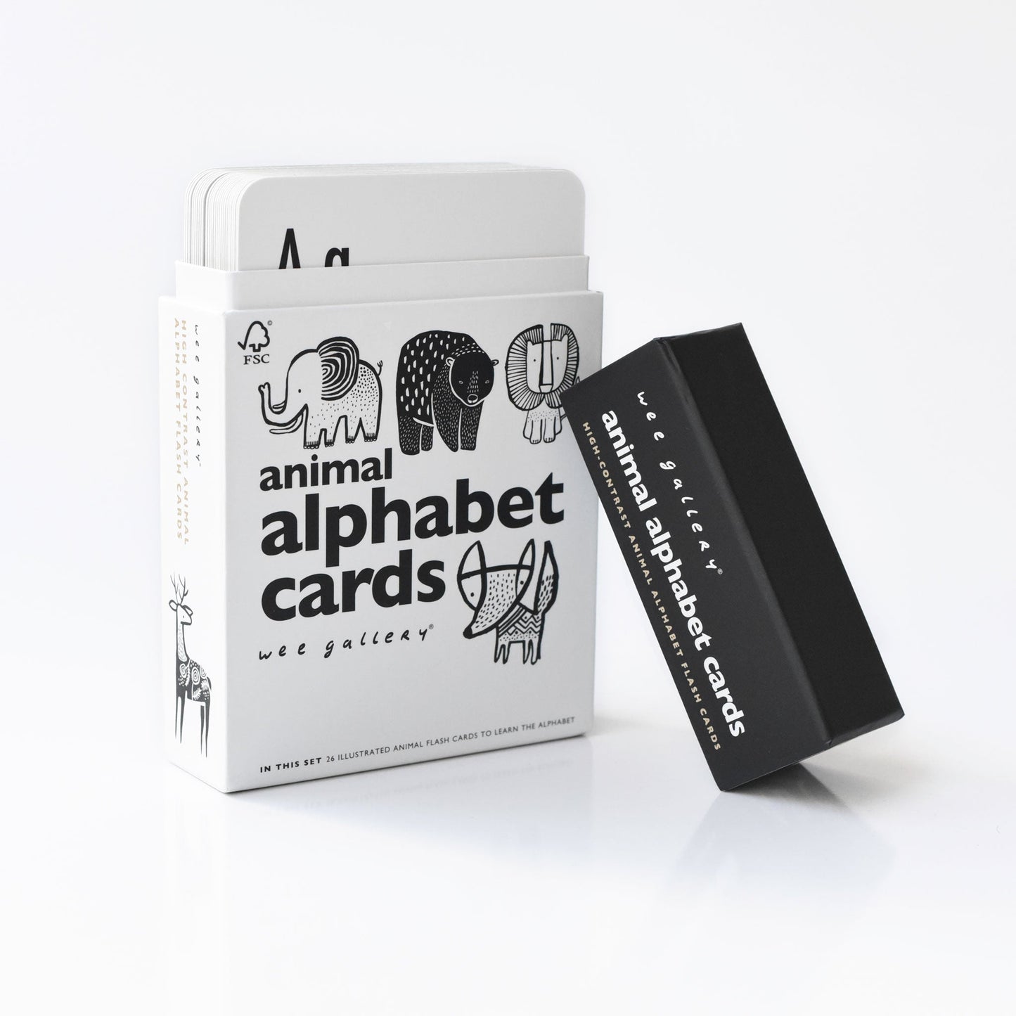 Animal Alphabet Cards - Chickadees Wooden Toys