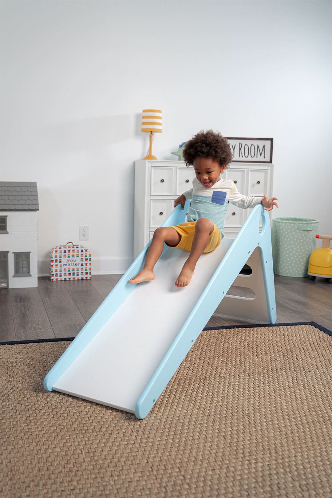 Manuka- Indoor Slide - Chickadees Wooden Toys