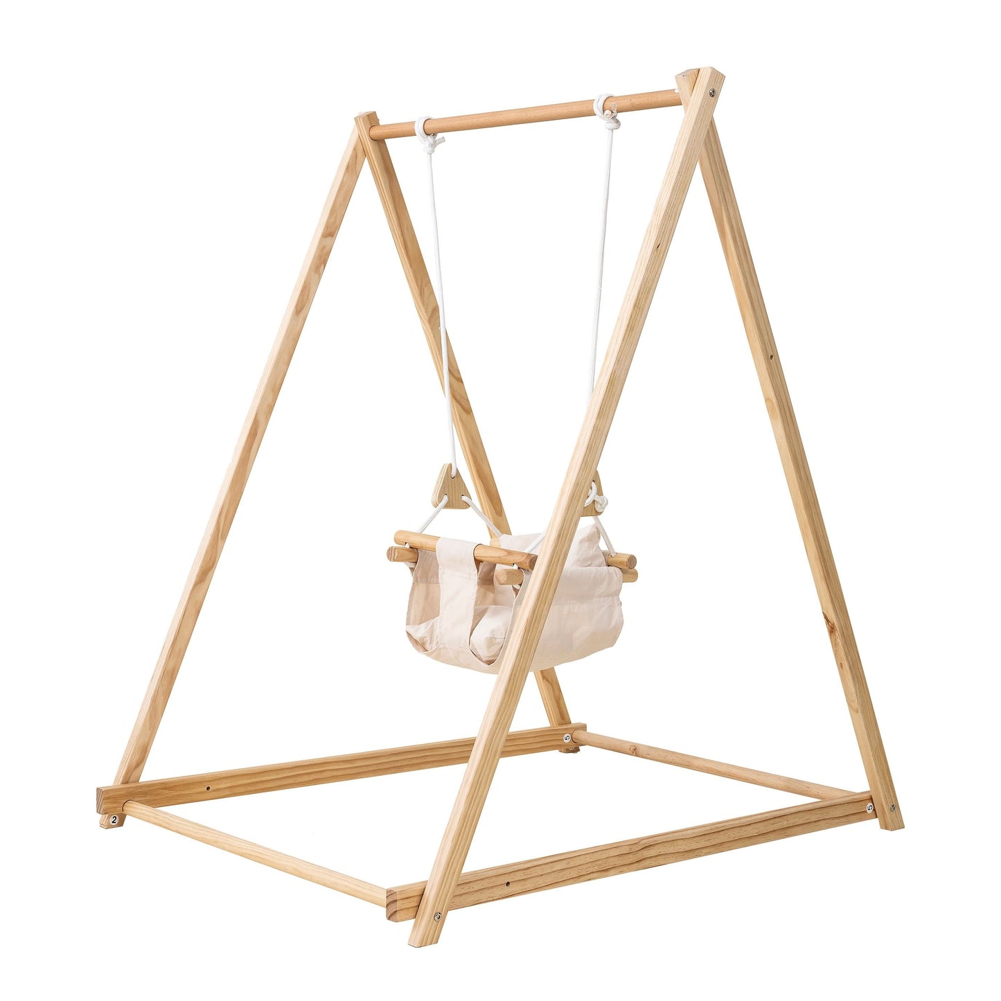 Spruce | Foldable Baby Swing - Gray