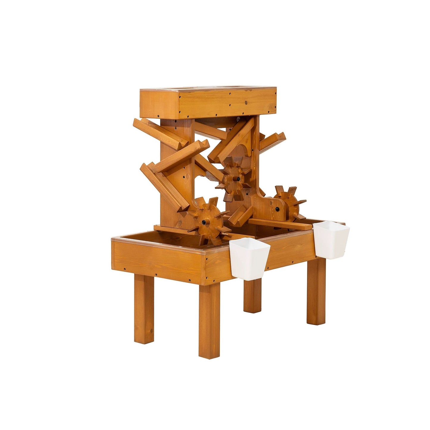 Outdoor Wooden Water Table for Toddlers | Kids’ Sensory Play Station - Chickadees Wooden Toys