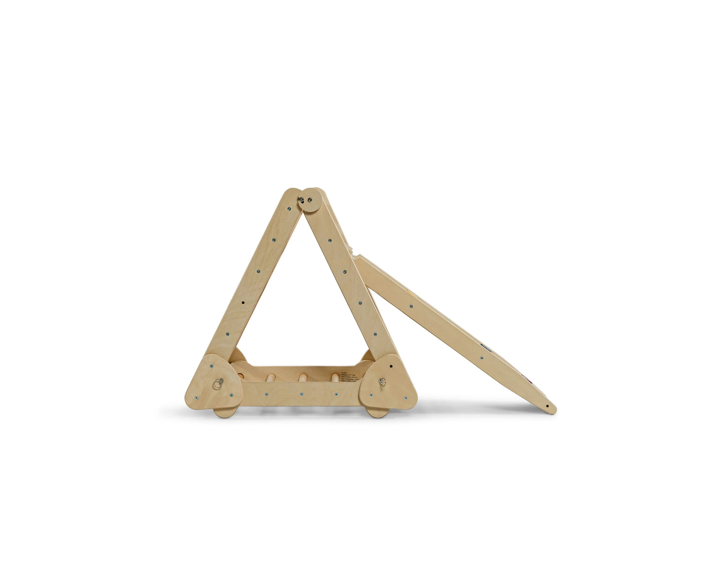 Vicus- Triangle Ladder with Ramp - Chickadees Wooden Toys