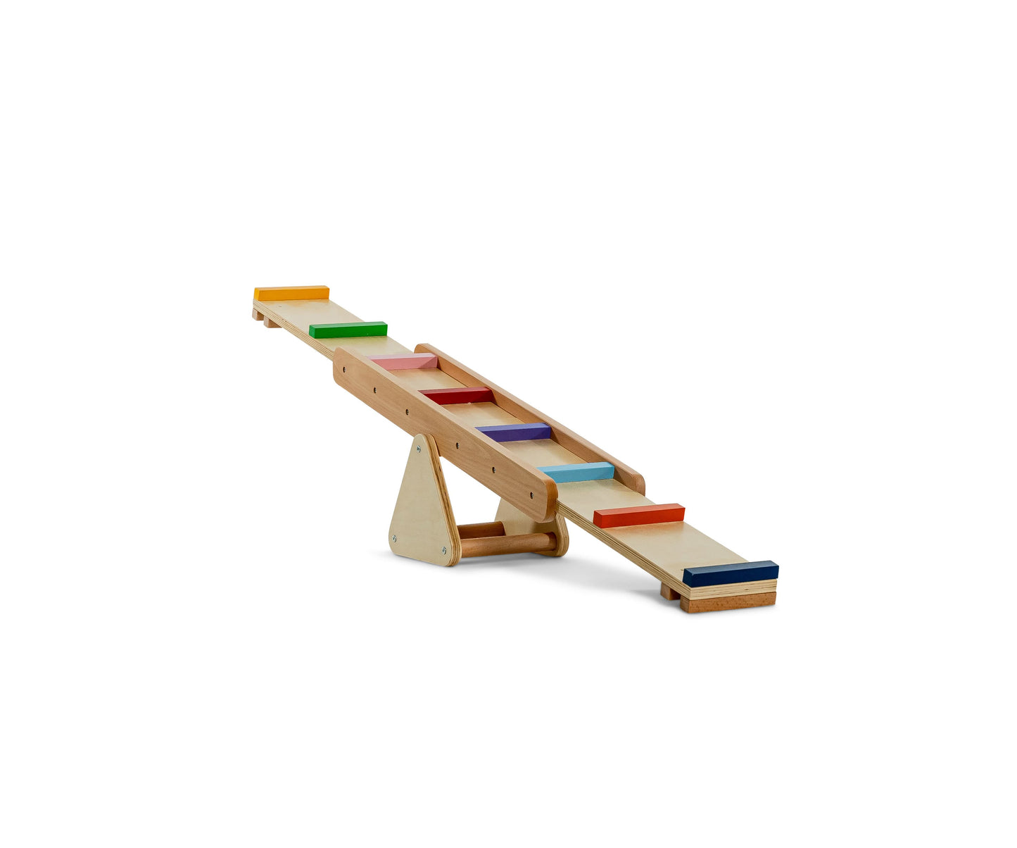 Willow- Rainbow Seesaw and Balance Beam - Chickadees Wooden Toys