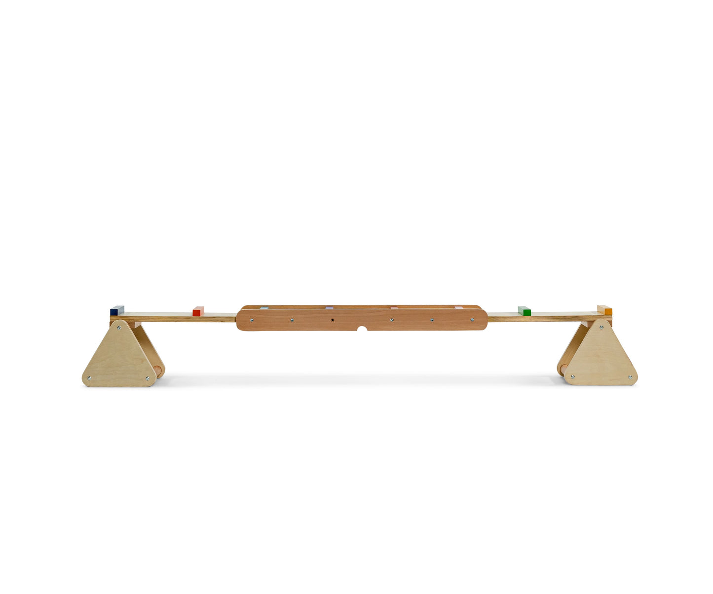 Willow- Rainbow Seesaw and Balance Beam - Chickadees Wooden Toys