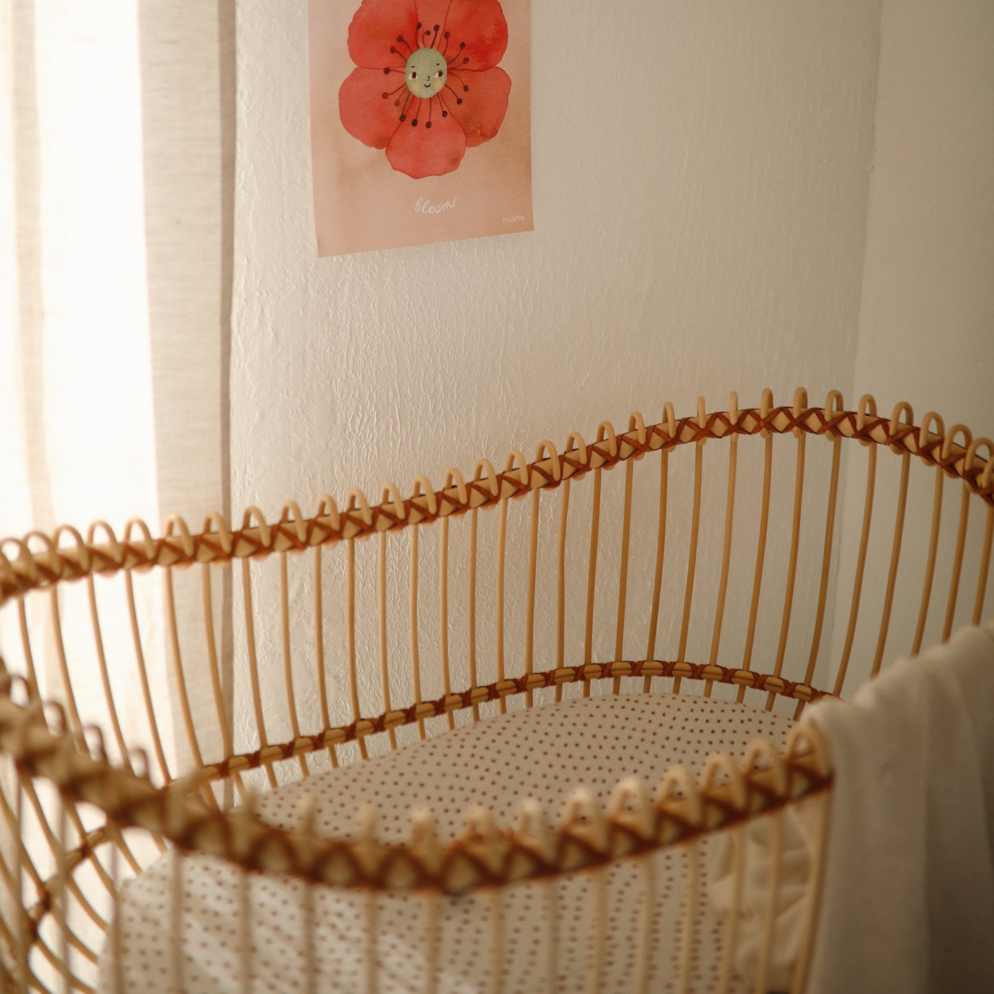 Extra Soft Bassinet Muslin Crib Sheet - Chickadees Wooden Toys