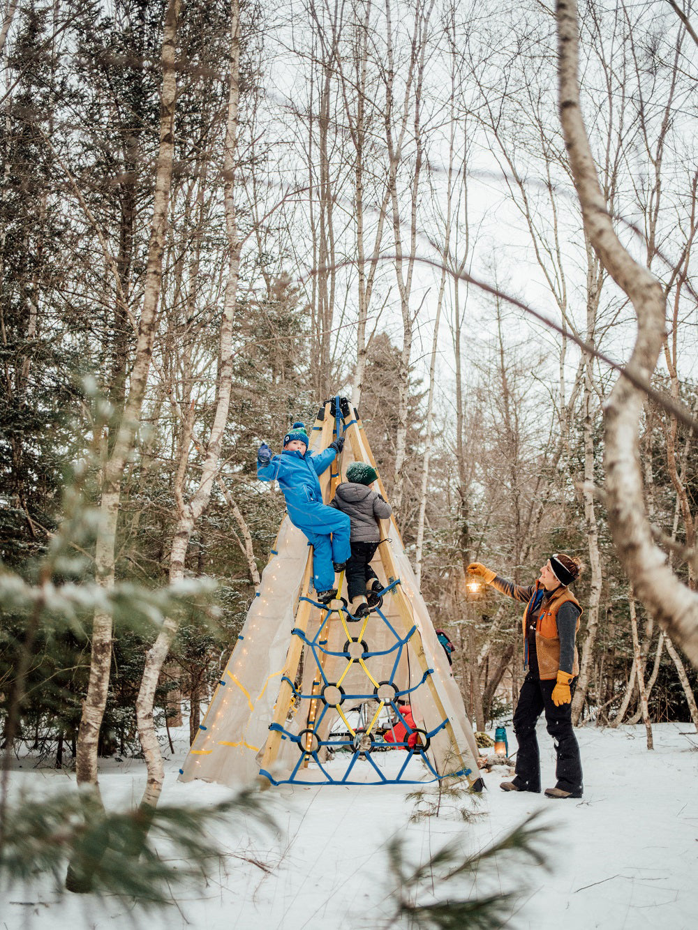 Bijou Build Mainstay - Chickadees Wooden Toys