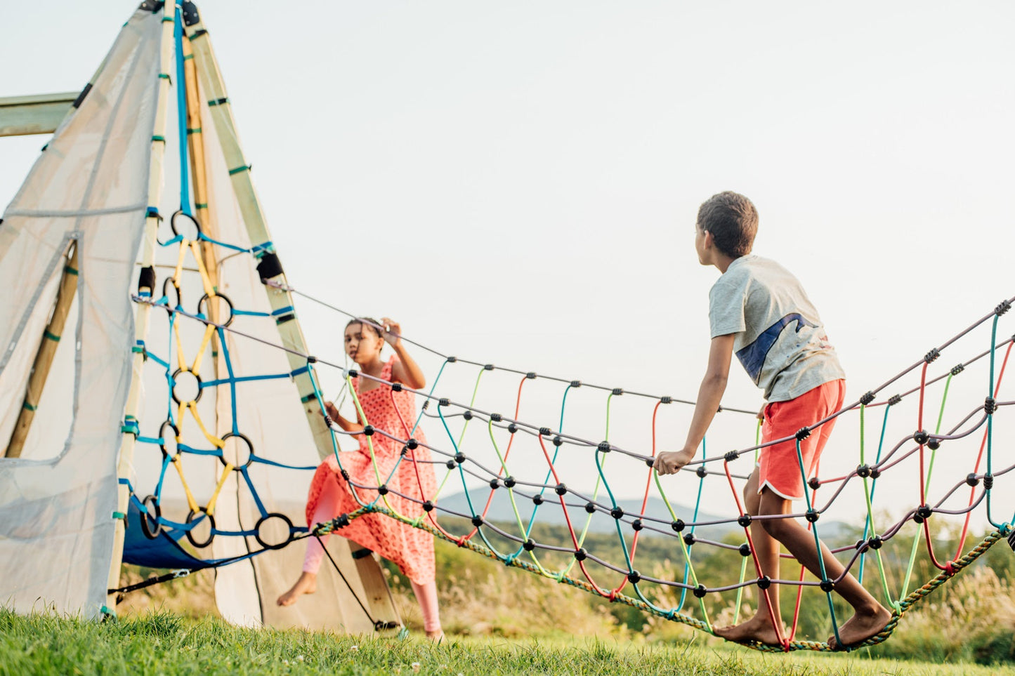 Rambler Rope Bridge - The Ultimate suspension bridge - Chickadees Wooden Toys