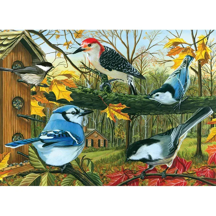 Backyard Feeder 1000 Piece Jigsaw Puzzle Jack Pine