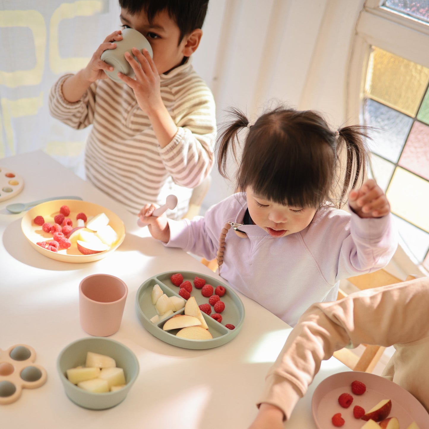 Silicone Suction Plate - Chickadees Wooden Toys