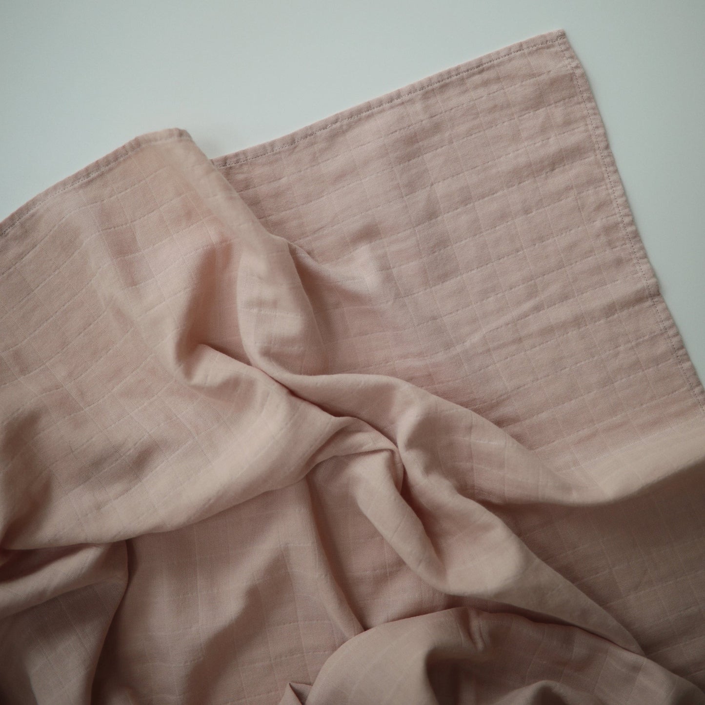 Organic Cotton Muslin Swaddle Blanket - Chickadees Wooden Toys