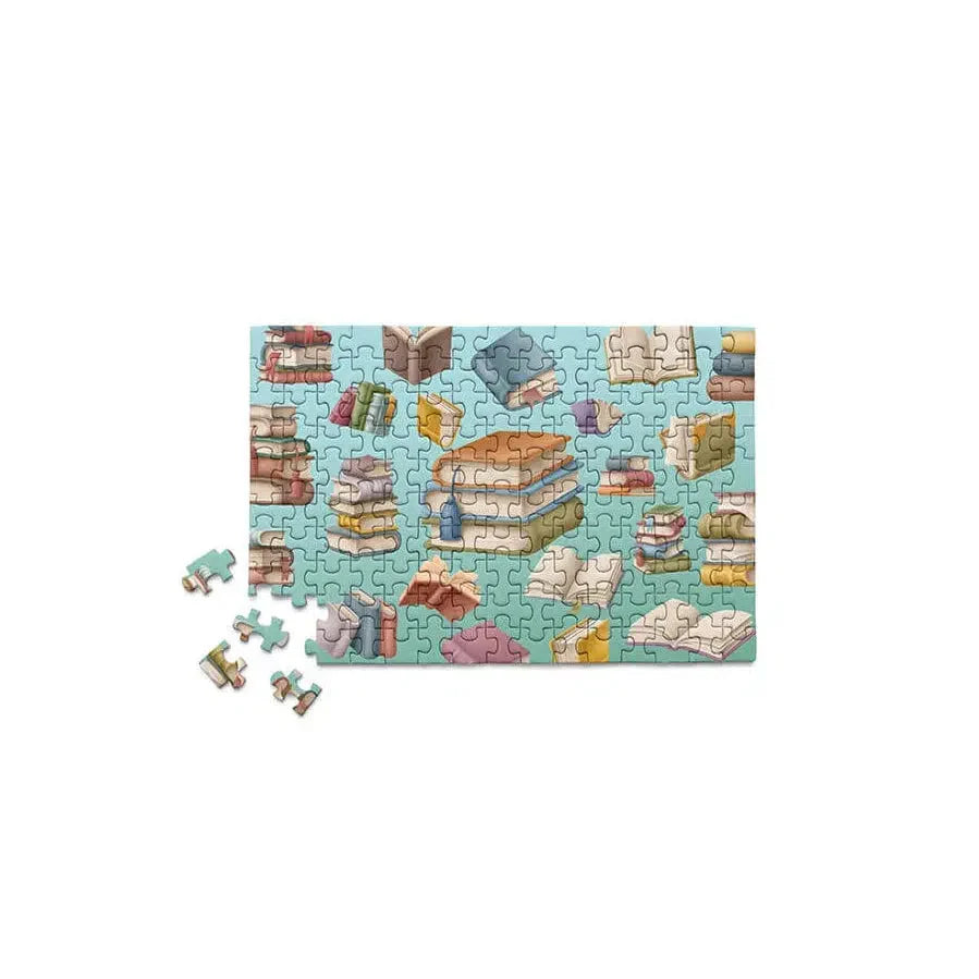 Book Collage 150 Piece Mini Jigsaw Puzzle Micro Puzzles