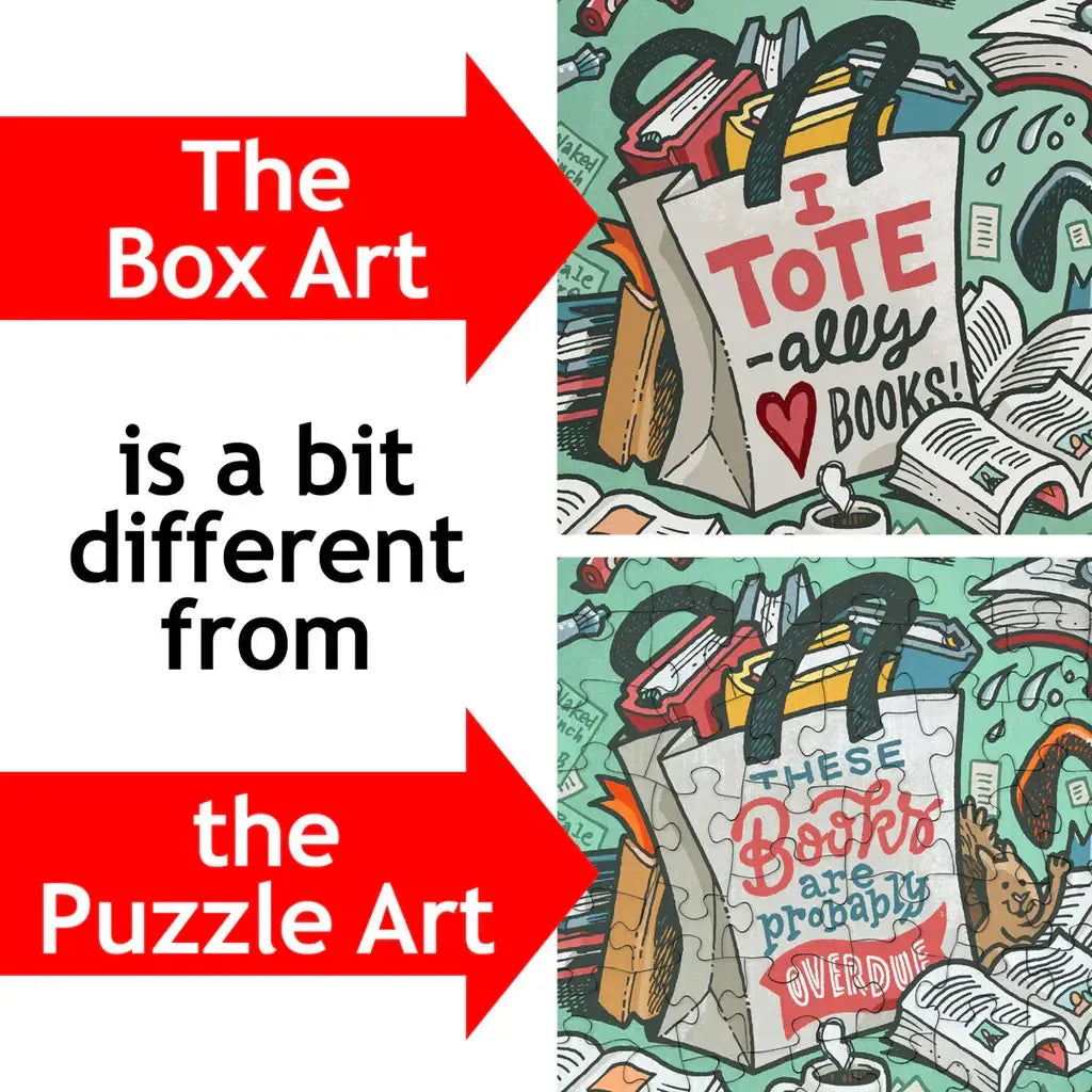 Book Lover "Something's Amiss!" 1000 Piece Jigsaw Puzzle PuzzleTwist