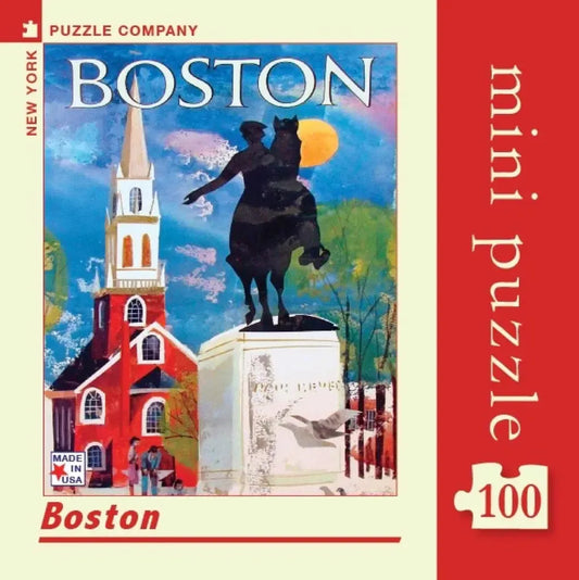 Boston 100 Piece Mini Jigsaw Puzzle NYPC