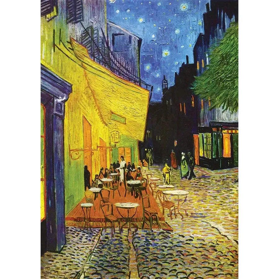 Cafe Terrace at Nigh by Van Gogh 1000 Piece Jigsaw Puzzle Enjoy