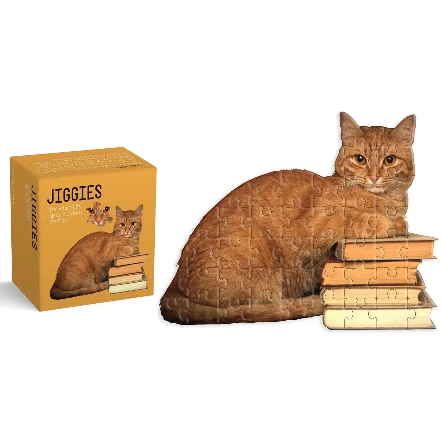Cat Reader 81 Piece Mini Jigsaw Puzzle Gibbs Smith