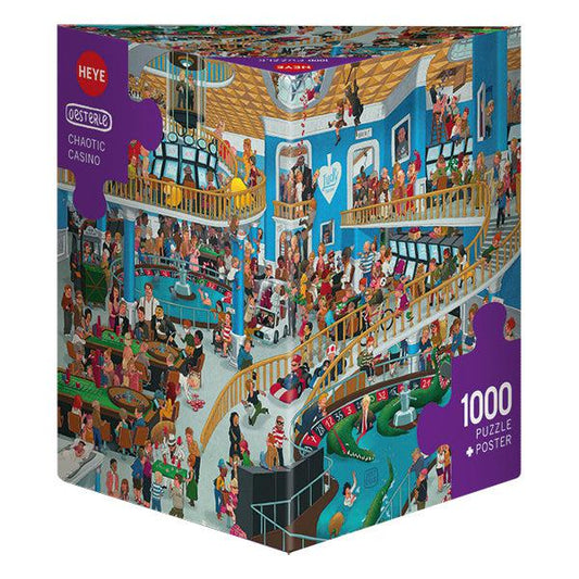 Chaotic Casino 1000 Piece Jigsaw Puzzle Heye