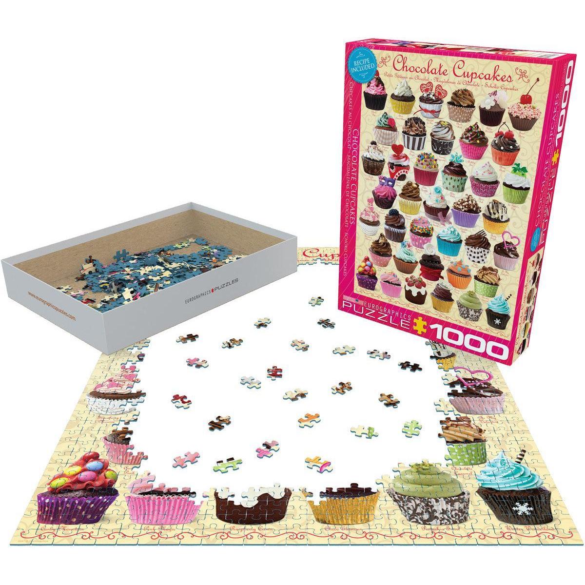 Chocolate Cupcakes 1000 Piece Jigsaw Puzzle Eurographics