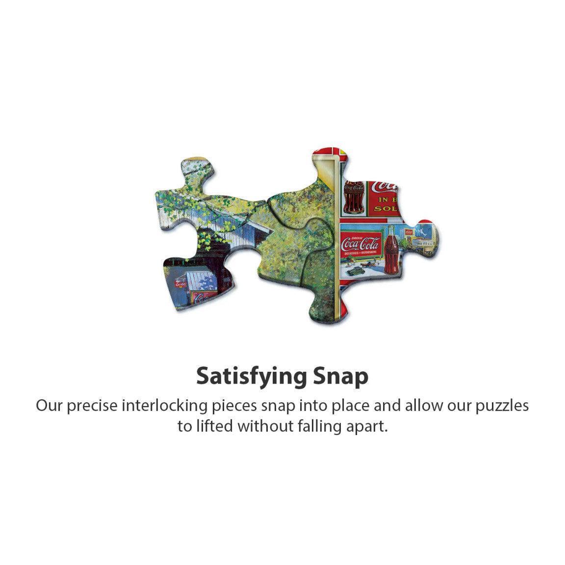 Coca-Cola Gameboard 1000 Piece Jigsaw Puzzle Springbok