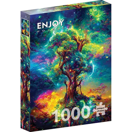 Cosmic Tree of Life 1000 Piece Jigsaw Puzzle Enjoy