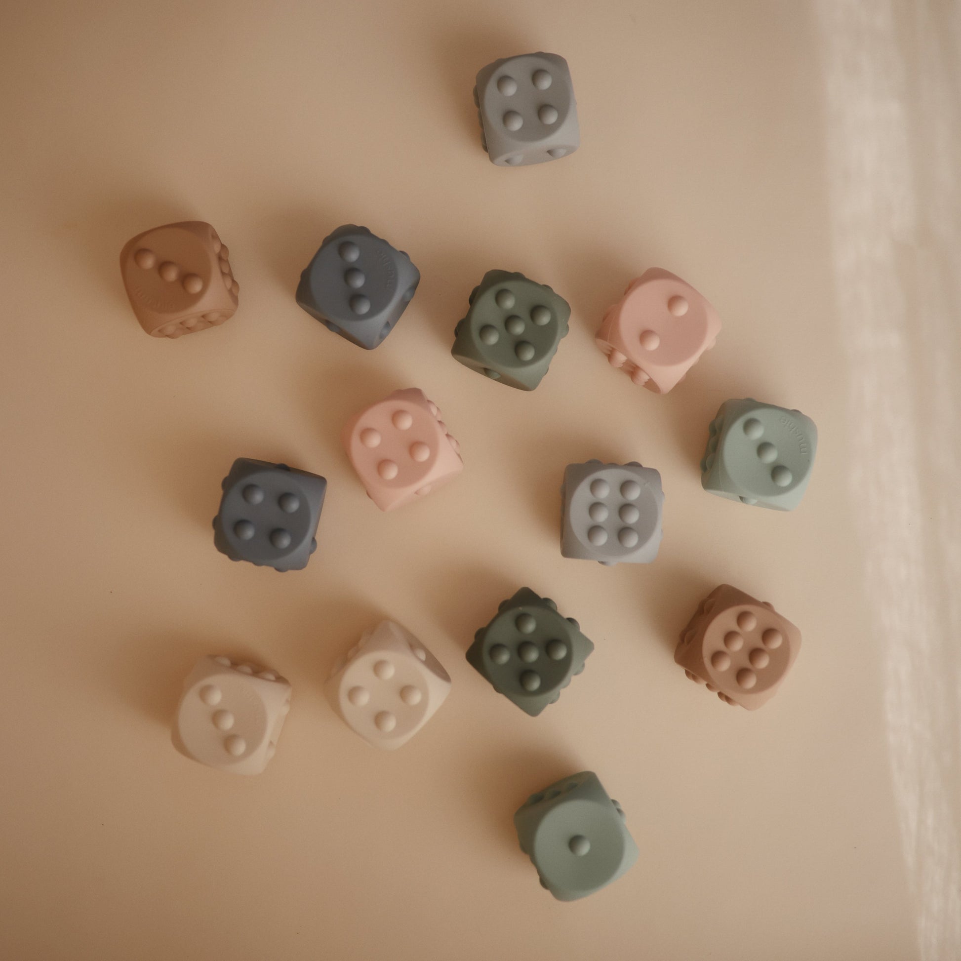 Dice Press Toy - Chickadees Wooden Toys