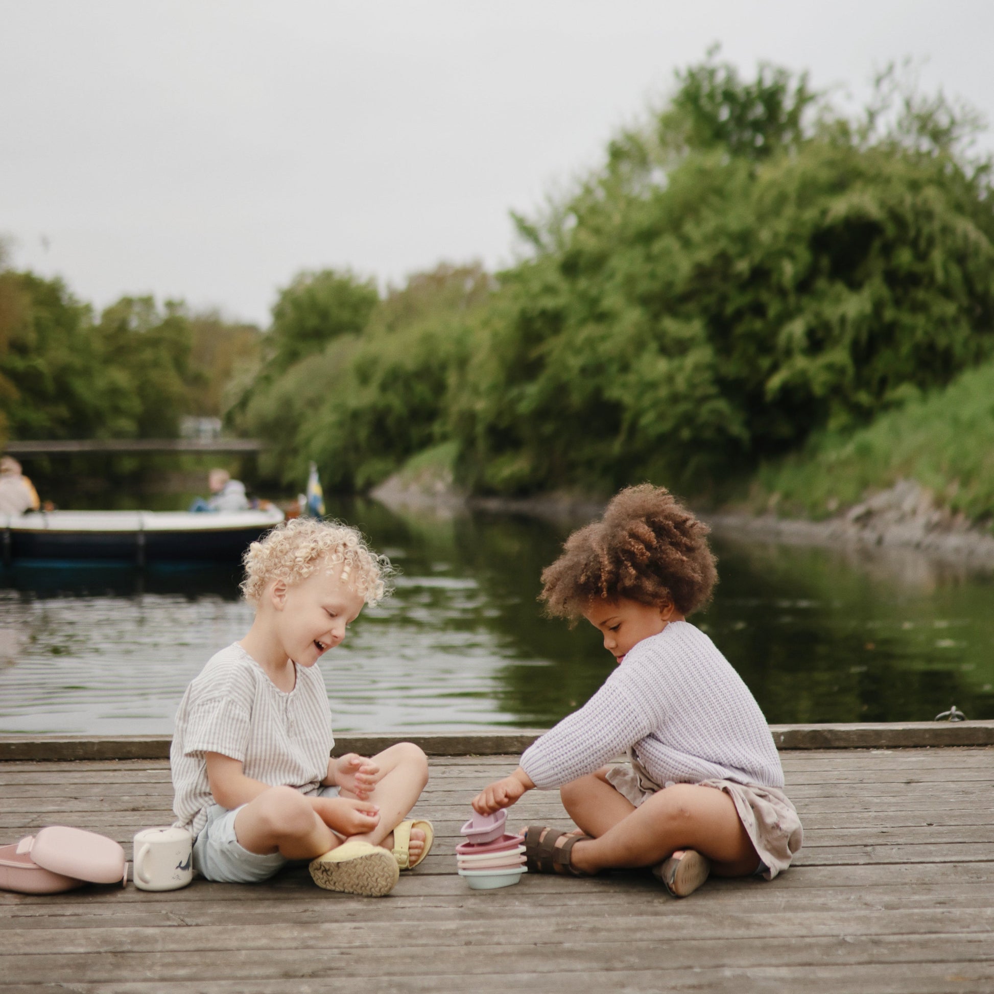 Bath Boats - Chickadees Wooden Toys
