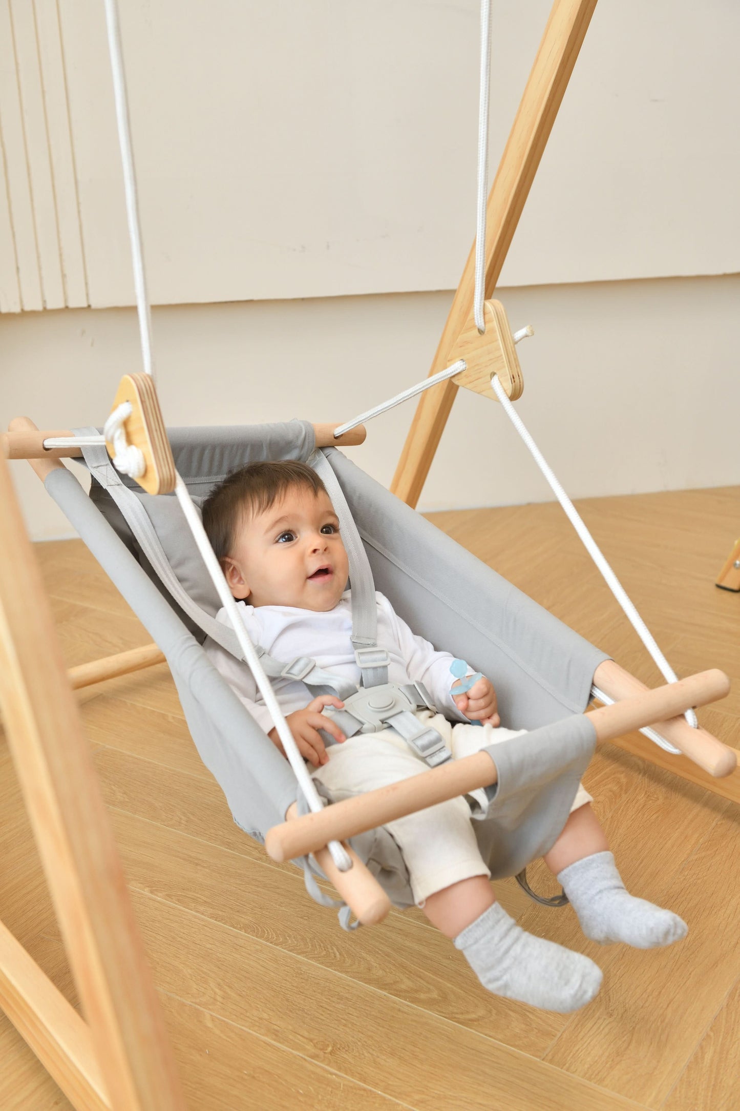 Hammock Swing for Spruce, Tulip & Climber Sets – Kids Indoor Swing & Recliner Seat - Chickadees Wooden Toys